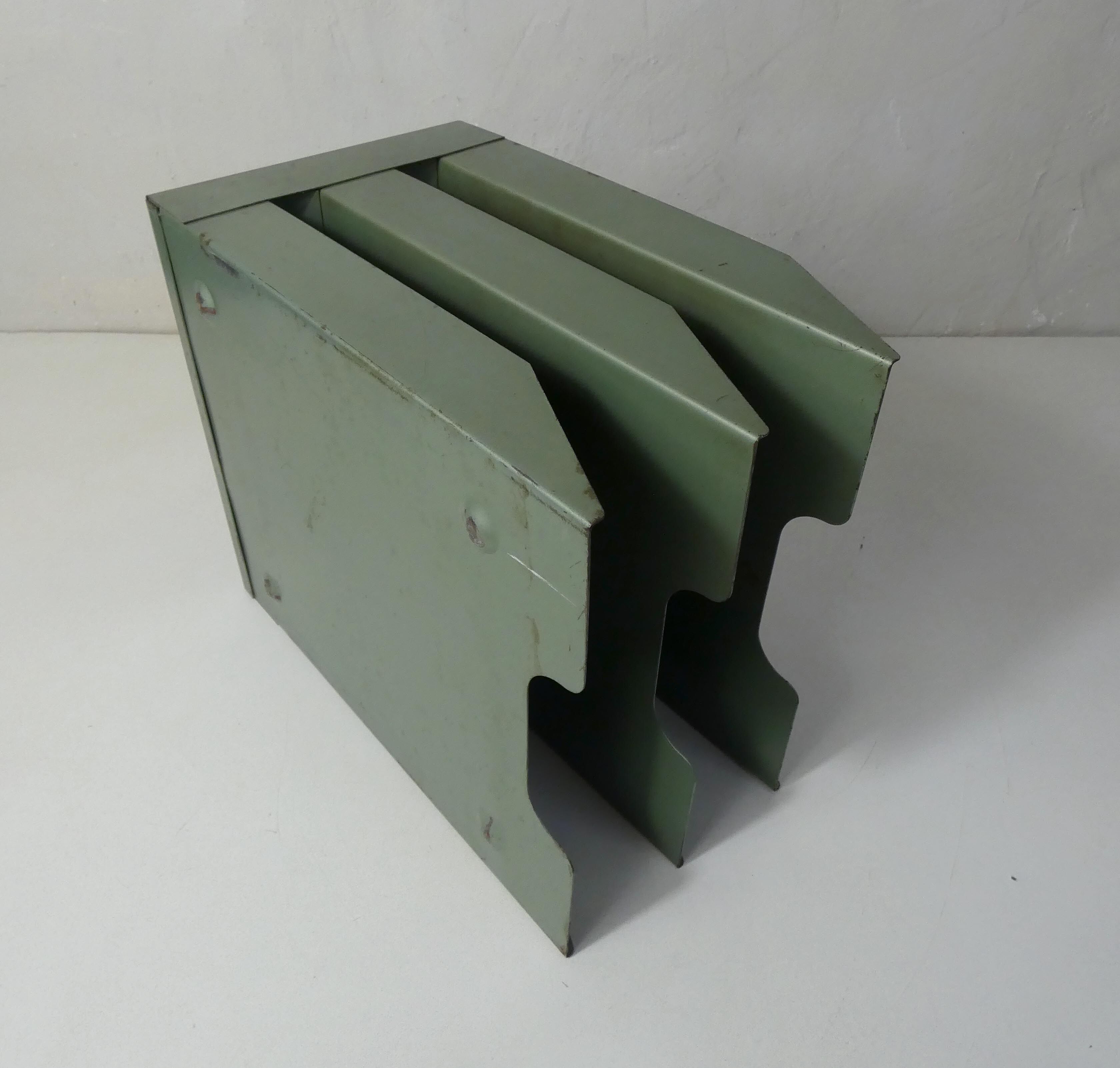 old metal document sorter West office