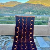 Tapis berbère brun et orange