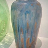 Vase in enamelled sandstone Pierrefonds
