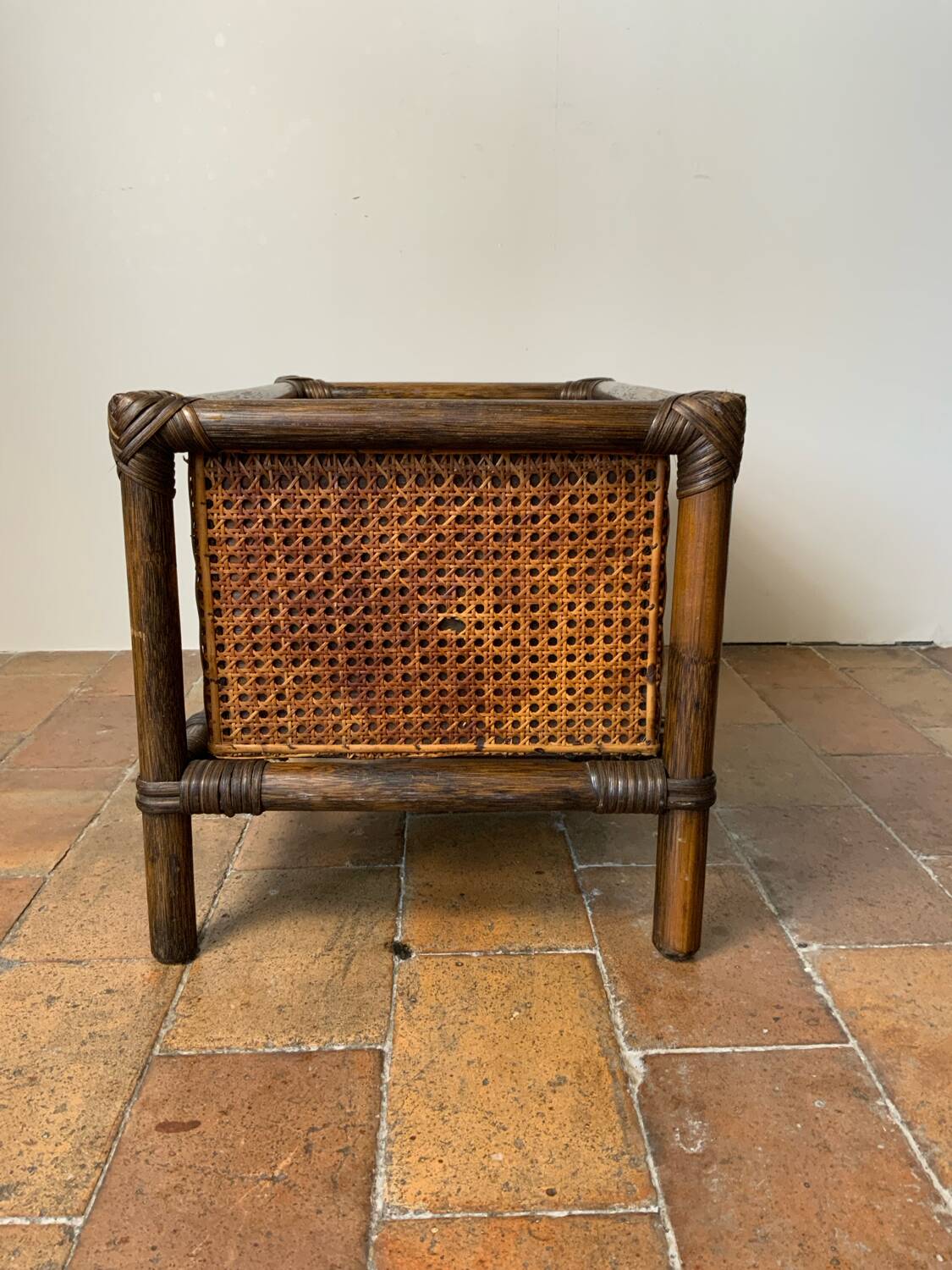 Bamboo and cane planter