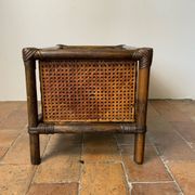 Bamboo and cane planter