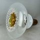 Mazzega style Art glass pear shaped hanging lamp 1970s