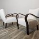 Art Deco Lounge Chairs, Set of 2