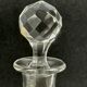 Engraved crystal carafe, late 19th to early 20th century, no. 2.