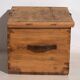 Antique natural brown storage chest (c.1920) #76