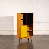 Meuble de rangement jaune et noir