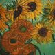 Vincent VAN GOGH: The Sunflowers, signed lithograph