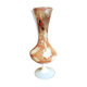 Old vase in real opaline from Italy, painted by hand.