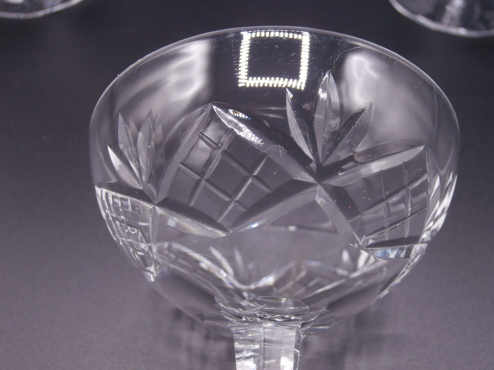 Set of 6 Crystal cups