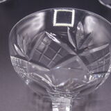 Set of 6 Crystal cups