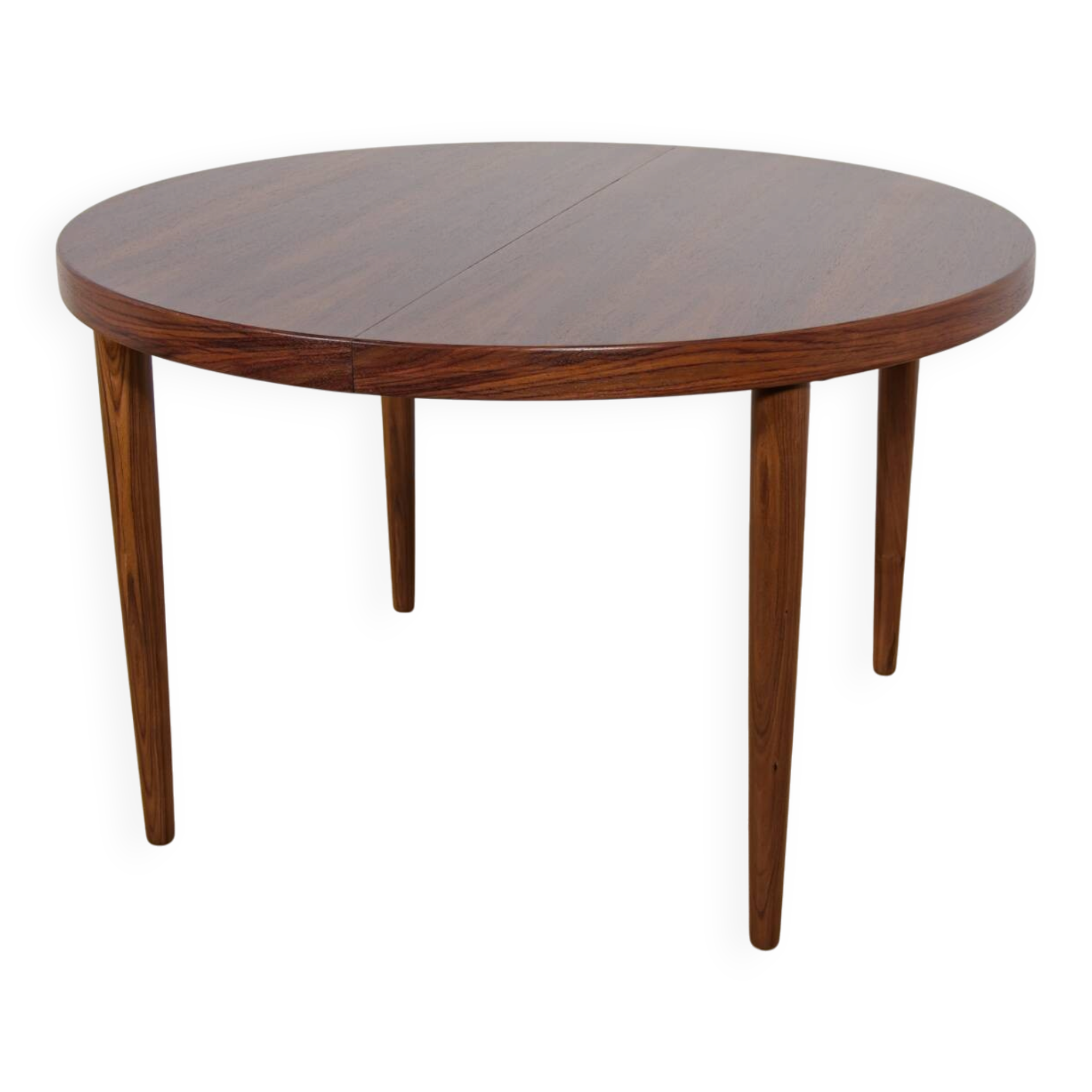 Mid-Century Extendable Rosewood Dining Table by Kai Kristiansen for Feldballes Furniture Factory, Denmark, 1960s