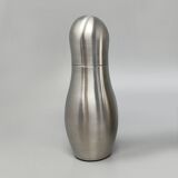 1970s Gorgeous "Bowling" Cocktail Shaker With Ice Bucket Tauma by Guzzini.