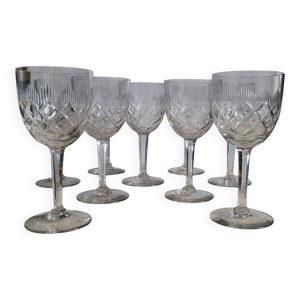 9 verres à vin / eau