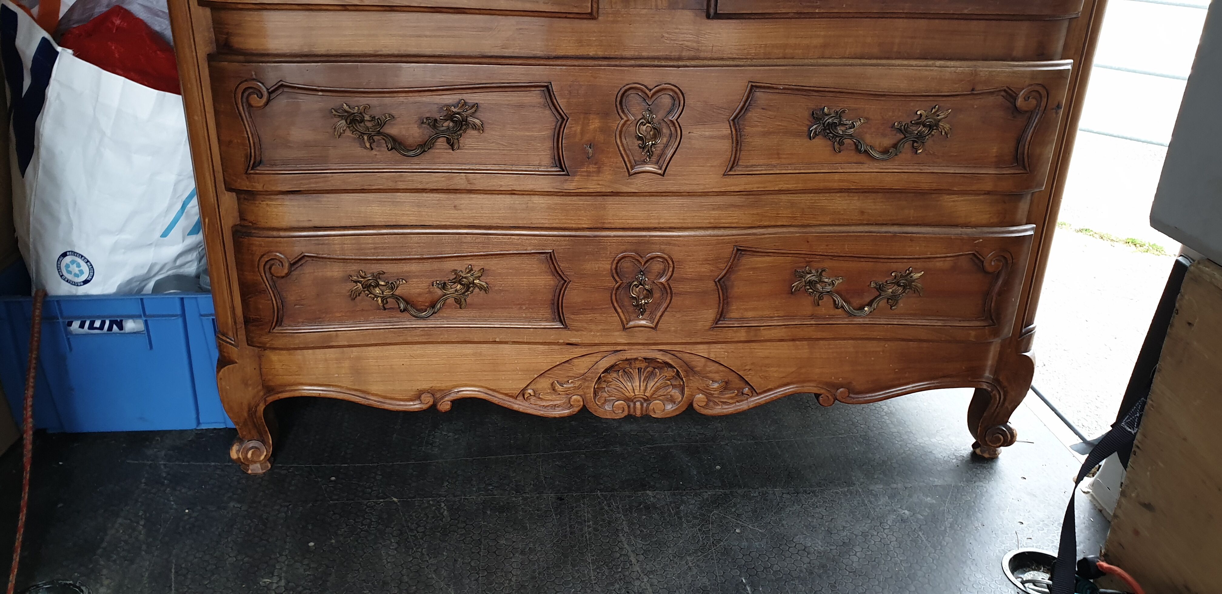 Commode louis xv 3 drawers