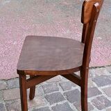 Brown beech bistro bar restaurant chair