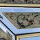 Miroir De Venise avec verre gravé decor floral