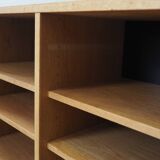 Ash bookcase, Danish design, 1970s, production: Denmark