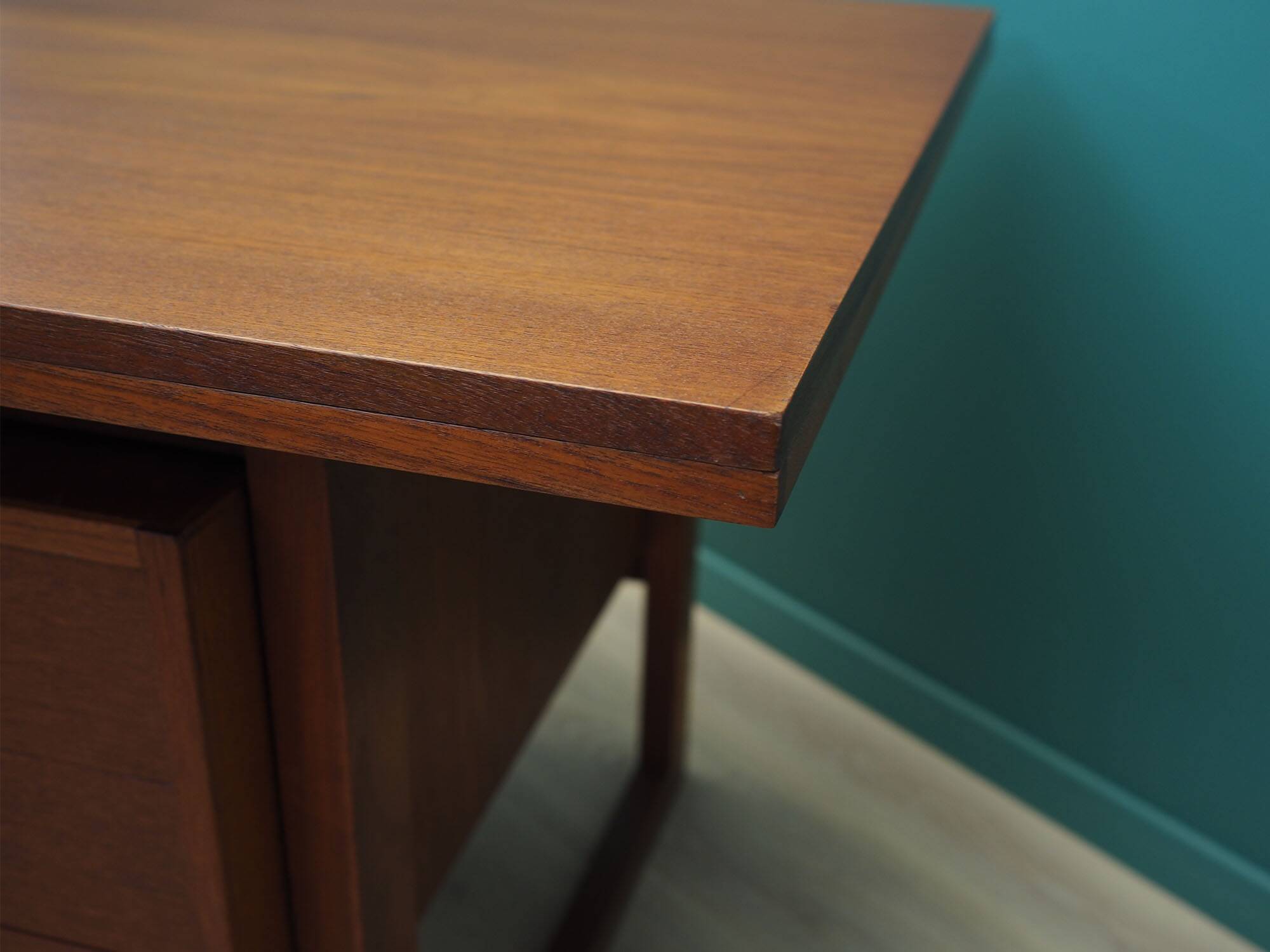 Teak desk, Danish design, 1970s, production: Denmark