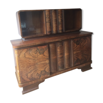 Art Deco Walnut Cabinet
