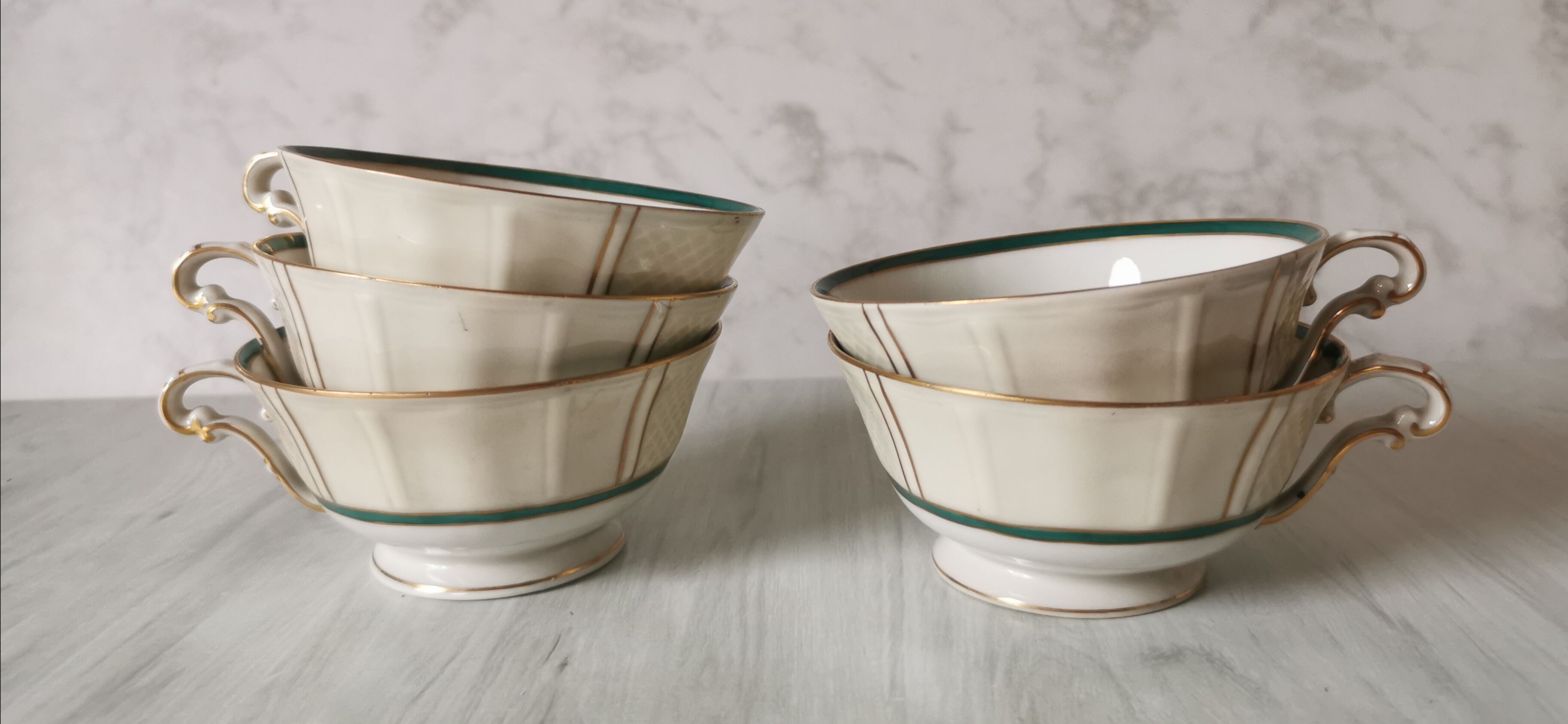 Dessert service and coffee Bernardaud Limoges