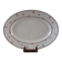 Oval flat Digoin Sarreguemines model "Andrée" 40s