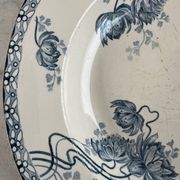 Lot de 2 assiettes creuses ROYAT Sarreguemines