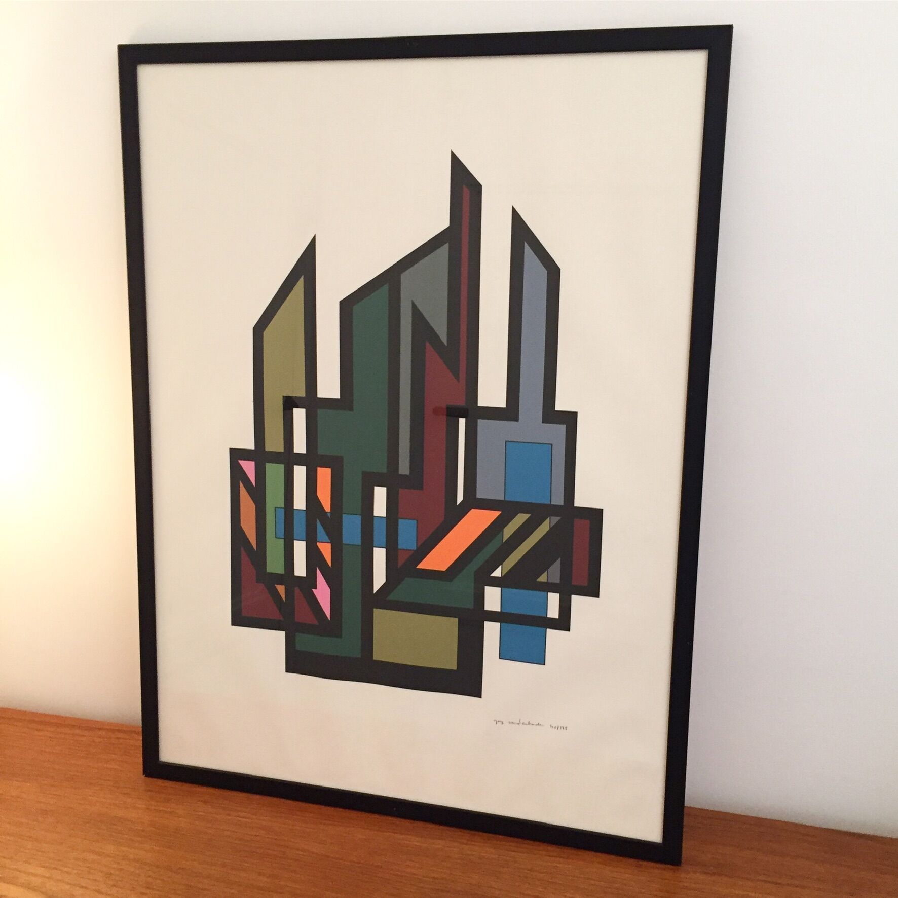 Serigraphie Guy Vandenbranden