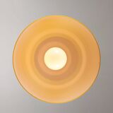 Space Age Yellow Pendant from Guzzini, 1970s