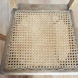 2 art deco chairs canned