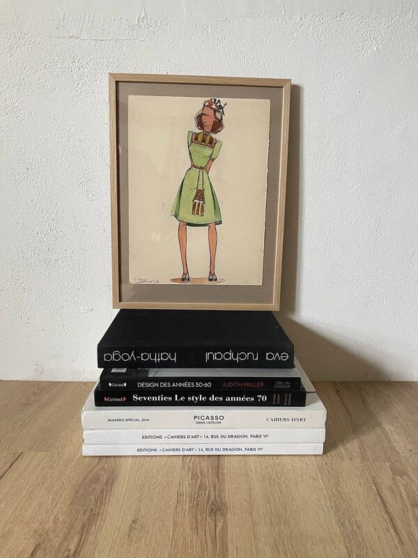 Dessin de mode G Mazoyer