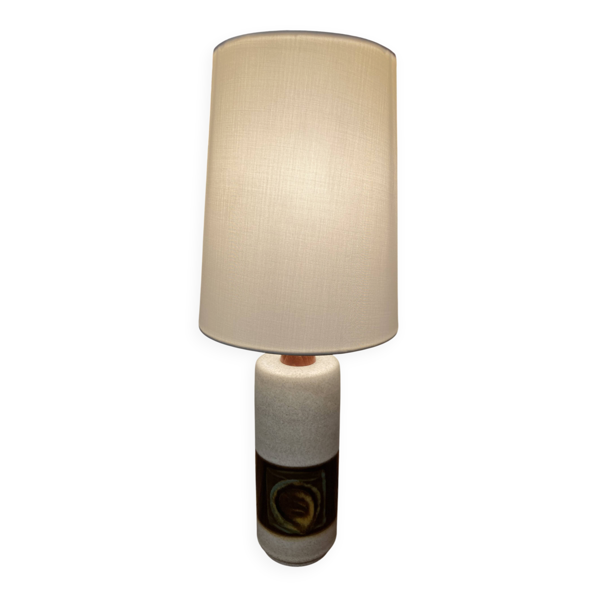 CERAMIC LAMP "1950s SCANDINAVIAN DESIGN".
