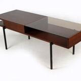 Glass top coffee table, 1970s