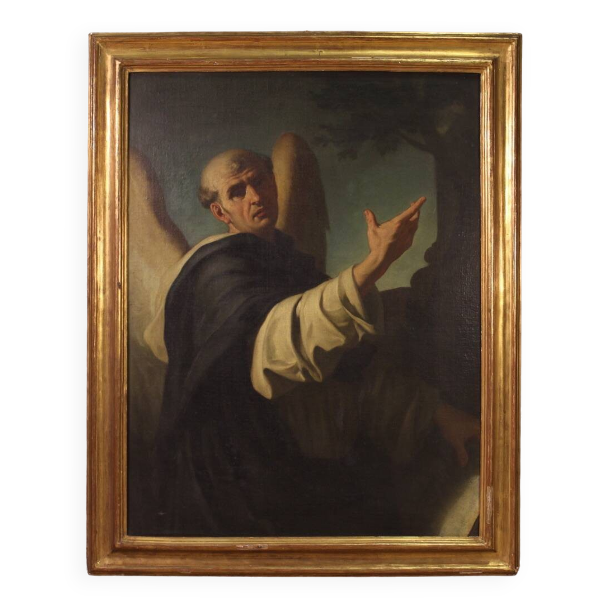Great 18th century Italian painting, Saint Vincent Ferrer