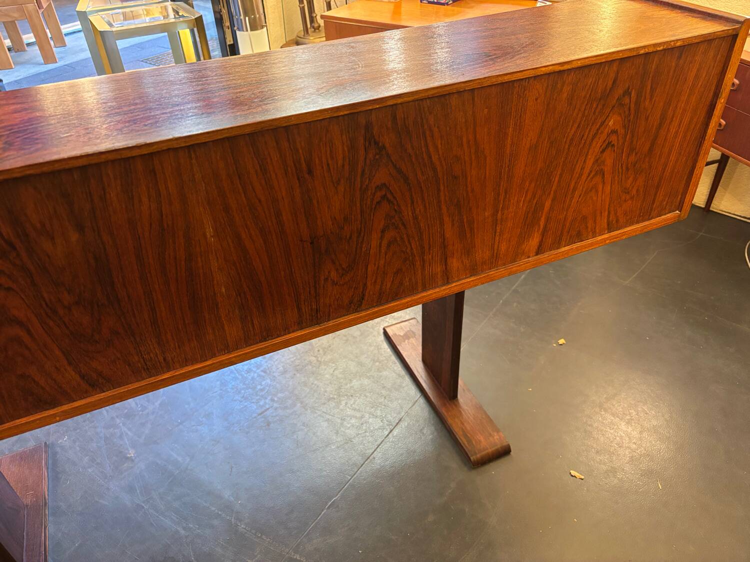 Bureau en palissandre années 60