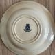 Lot 4 blue plates in opaque porcelain from Gien Fougères collection