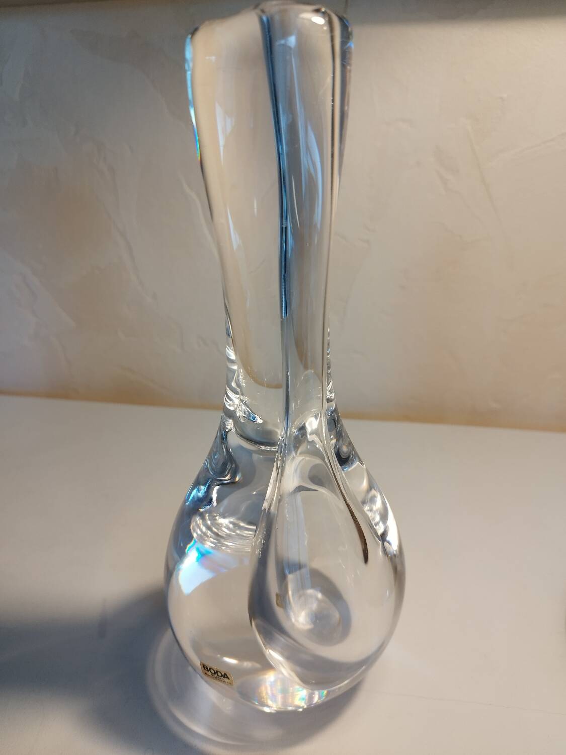 Single flower crystal vase