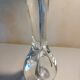 Single flower crystal vase