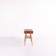 Side/bedside table - Teak - AB Carlström & Co furniture factory - Sweden - 1950s