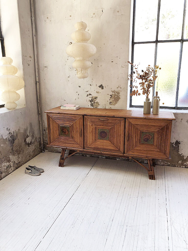 Tropicalist rattan sideboard 60