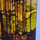 Acrylique  "éléments architecturaux gothiques "