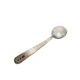 Silver salt spoon, Mexico, 1950s