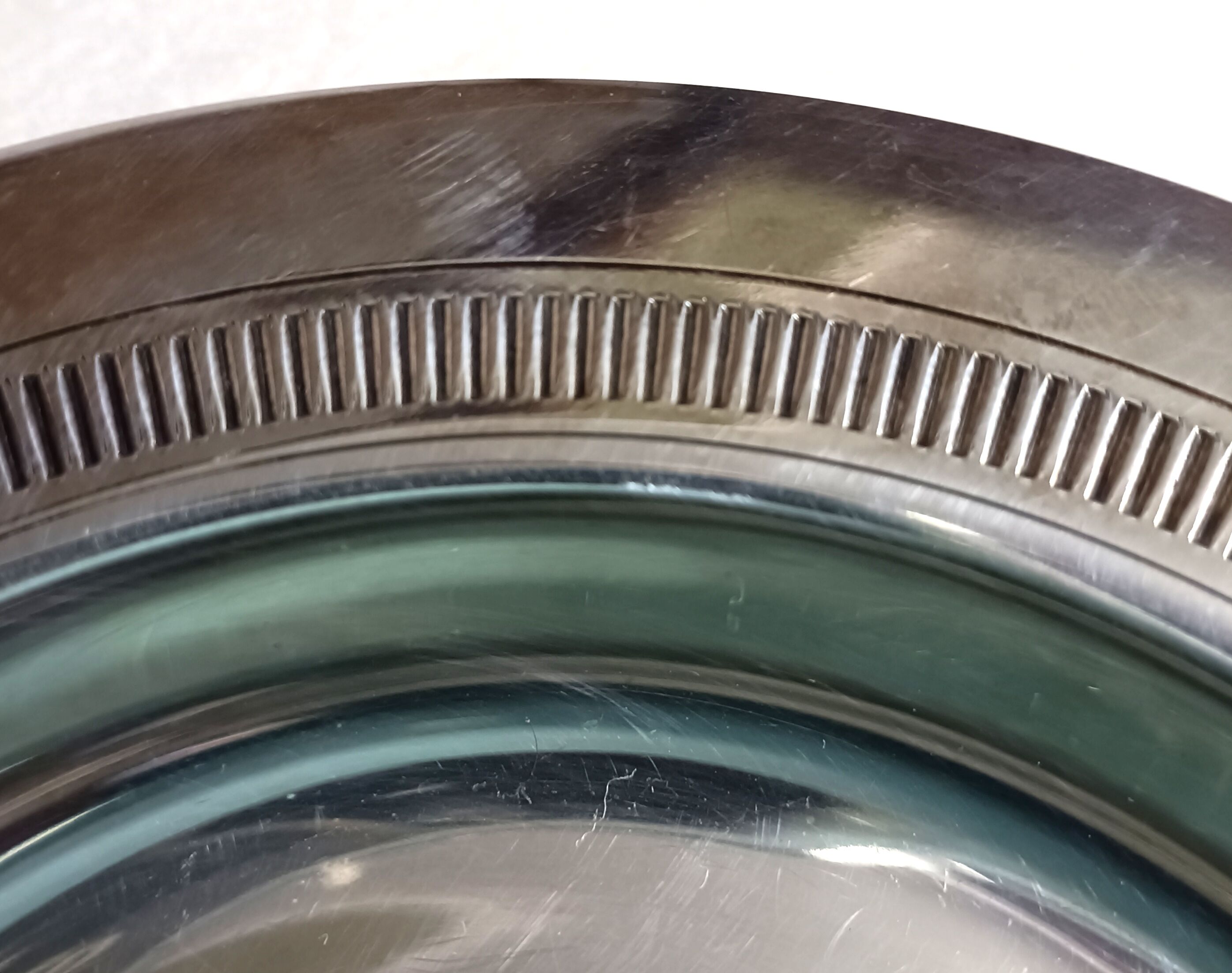 Silver metal bottle underwear Ercuis