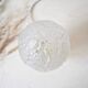 Art Deco table lamp with daisies
