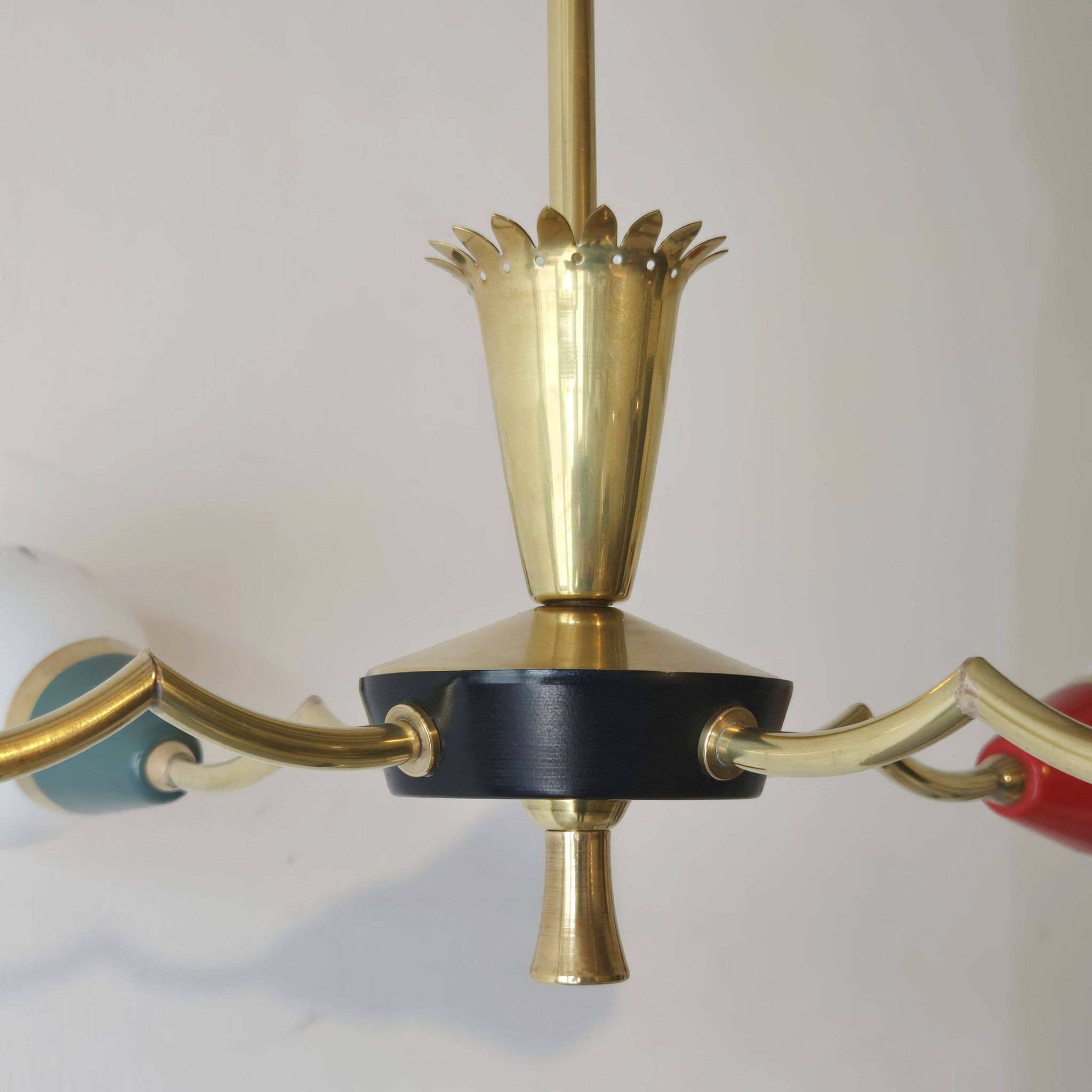 Vintage 1950 rockabilly chandelier