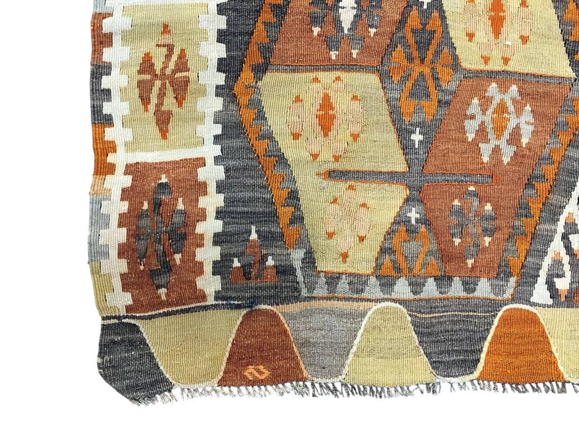 Vintage Anatolian Kilim Rug