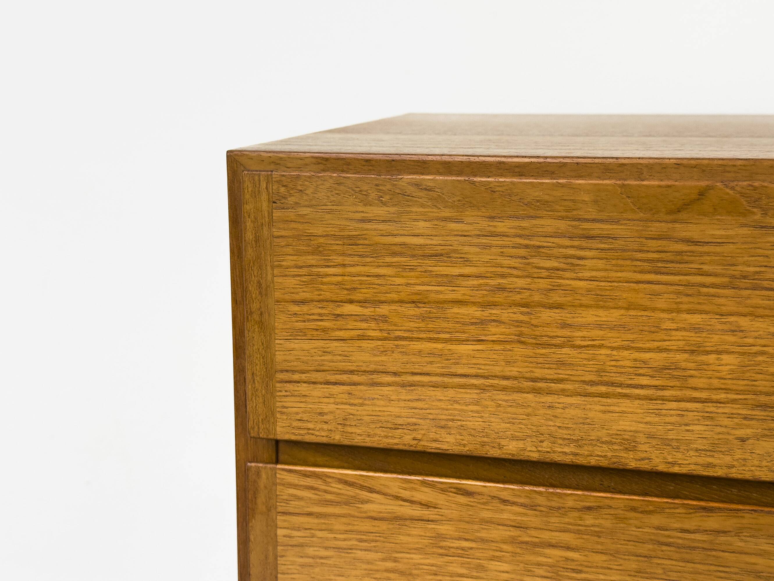 Teak chest of drawers from Omann Jun, 1960s