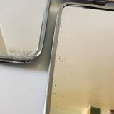 Collection of 3 vintage barber mirrors