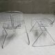 Chair "Beaubourg" of the 1970s by designer Michel Cadestin
