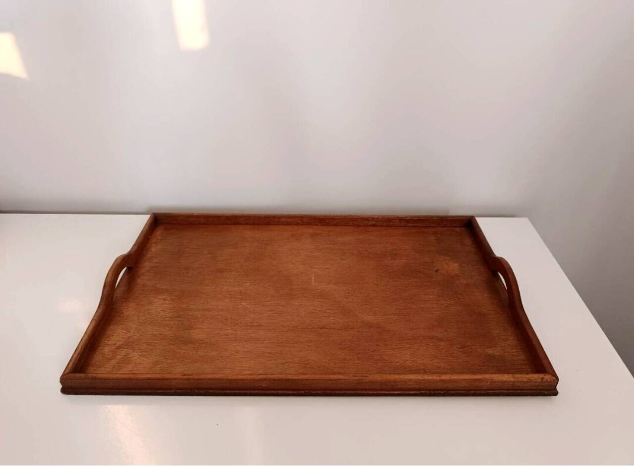 Vintage wooden serving platter
