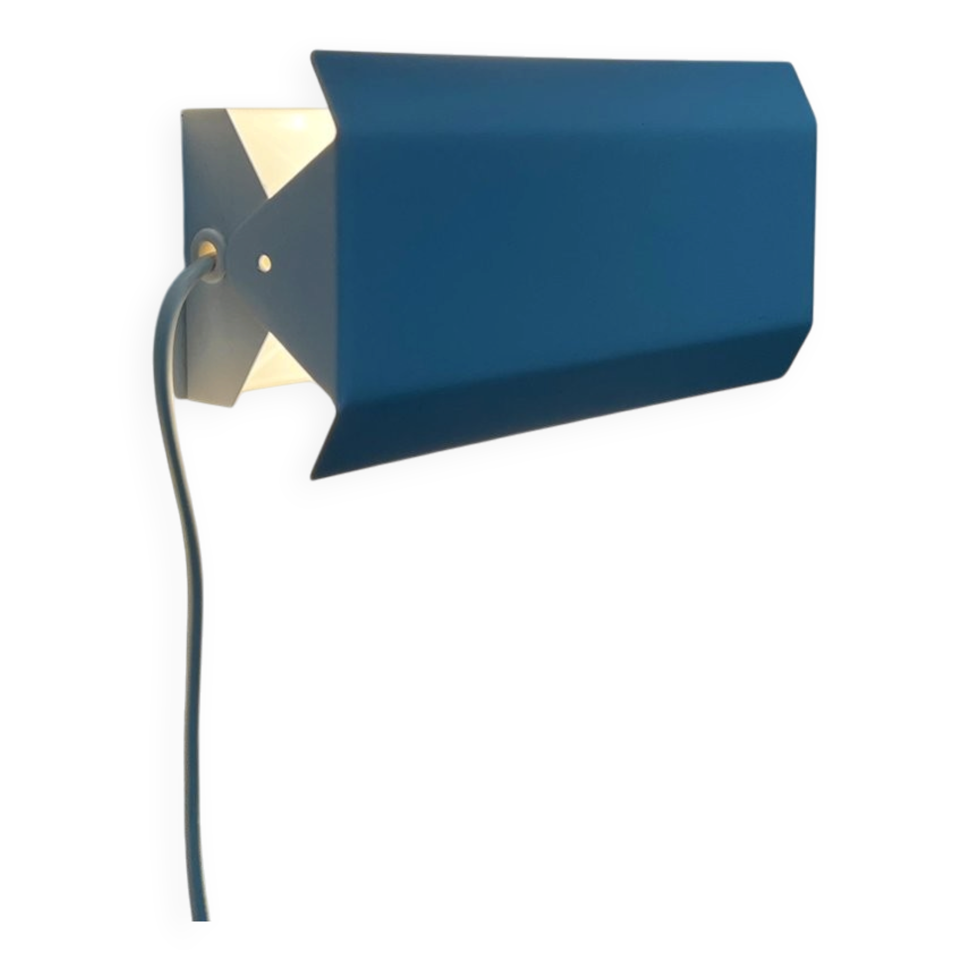 Mid-Century Space Age Danish Wall Lamp from Horn, 1960s